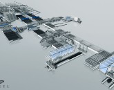 Huge window production line