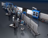 Automatic window production line