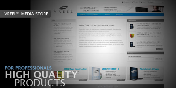 Vreel Media Store